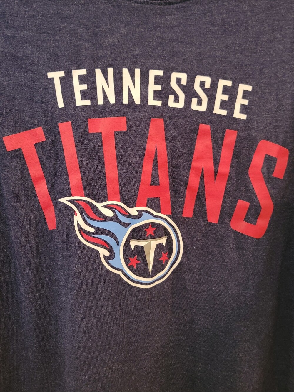 '47 Brand NFL Tennessee Titans Irving Long Sleeve T-Shirt Navy Blue Men's Size S - Picture 5 of 9